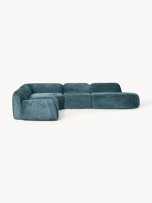 Wolke XL Modular Teddy Bouclé Corner Sofa
