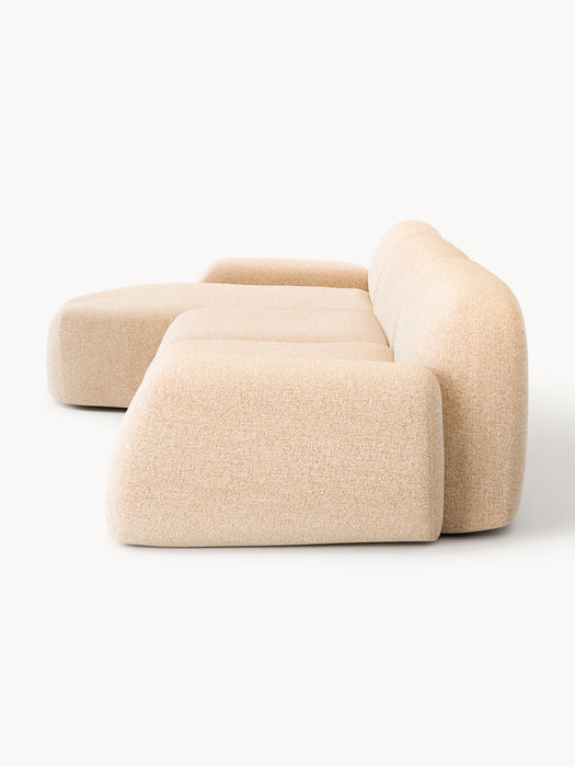 Wolke Modular Bouclé Corner Sofa (4-seater)