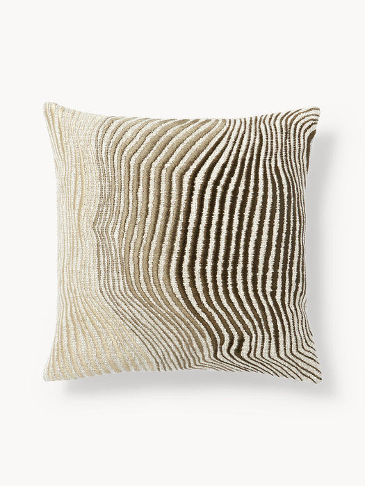 Thea Cushion Cover with Abstract Lines