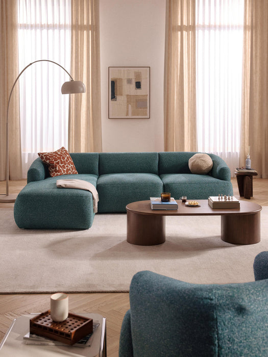 Sofia Modular Bouclé Corner Sofa (3-seater)
