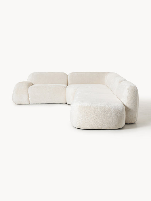 Wolke XL Modular Teddy Bouclé Corner Sofa