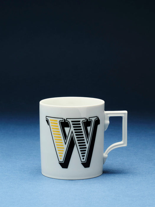 Initials Westwing x MEISSEN, Handmade Mug with Decorative Motif