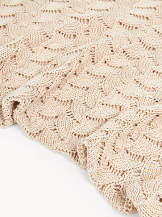 Vera Cotton Knitted Throw