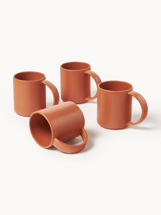 Handmade Mugs Lowri Set of 4
