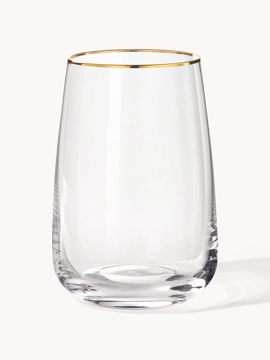 Ellery Mouth-Blown Highball Glasses, Set of 4
