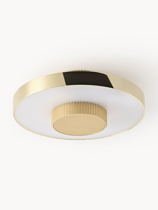 LED Ceiling Lamp Elna with Rippled Base