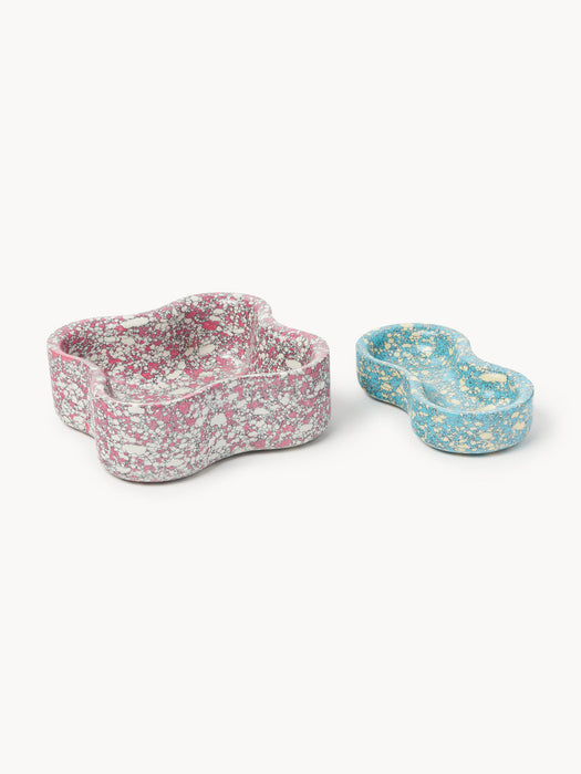 Elara Decorative Engineered Marble Bowls, Set of 2