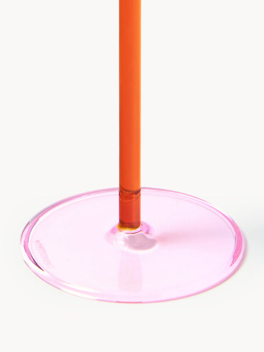 Karisa Mouth-Blown Borosilicate Champagne Coupes, Set of 4
