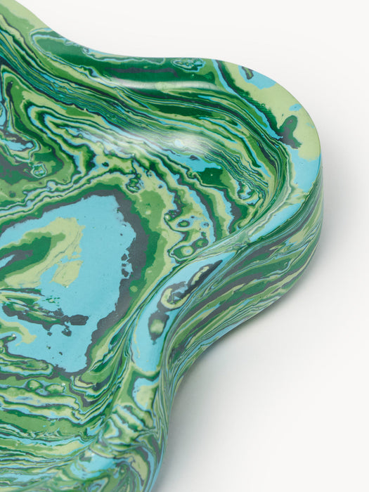 Elara Decorative Engineered Marble Bowls, Set of 2