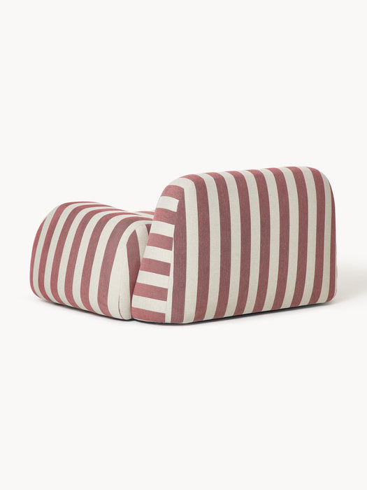 Striped Lounge Chair Wolke