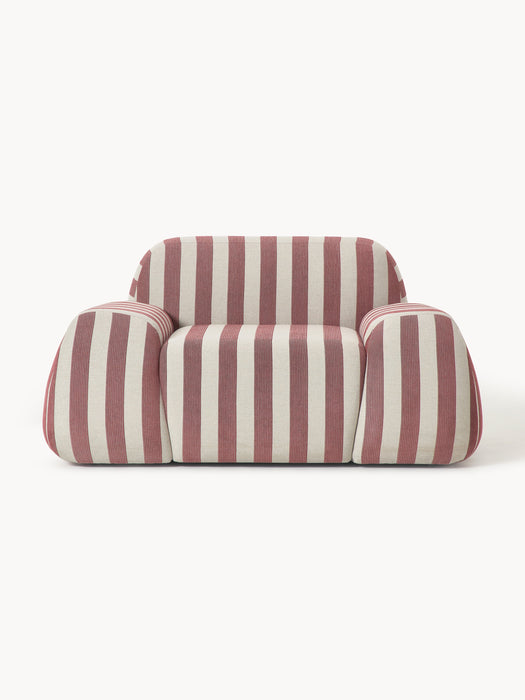 Striped Lounge Chair Wolke