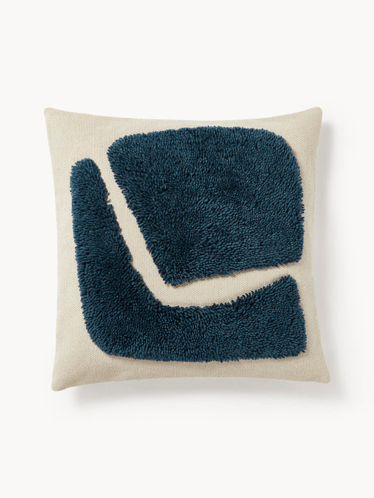 Flick Cushion Cover with Abstract Decoration