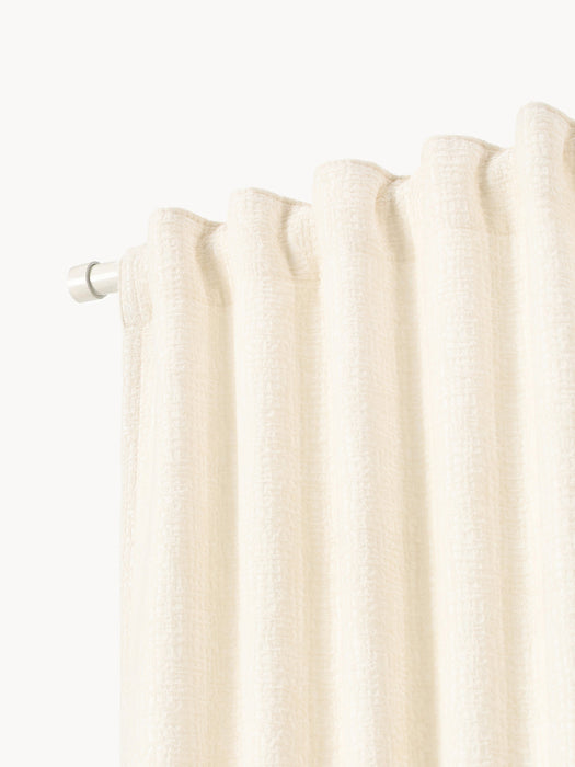 Karlin Opaque Multi-Band Curtains, Set of 2, W 135 cm