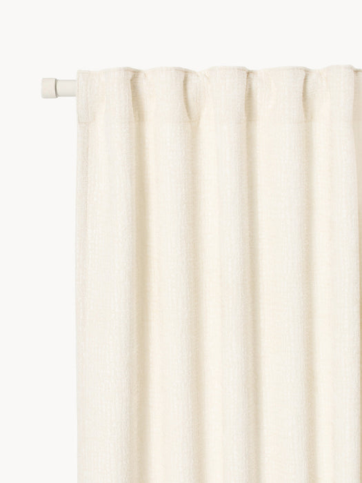 Karlin Opaque Multi-Band Curtains, Set of 2, W 135 cm