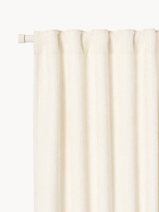 Opaque Multi-Band Curtains Karlin Set of 2 W 135 cm