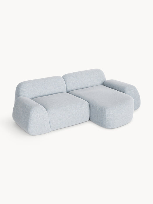 Wolke Modular Bouclé Corner Sofa (3-seater)