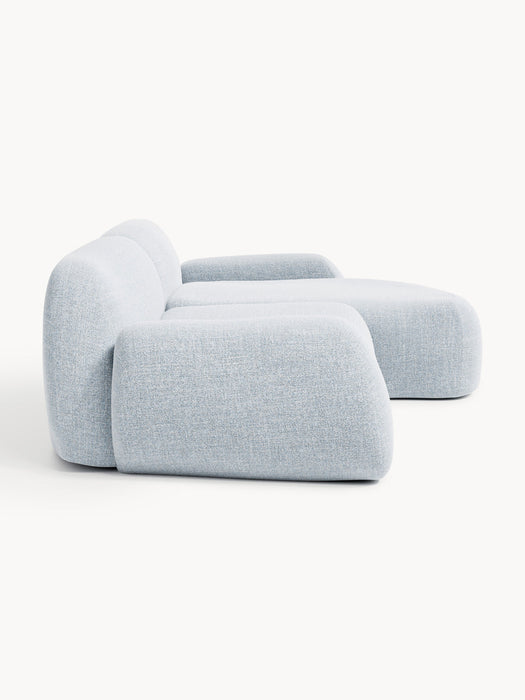 Wolke Modular Bouclé Corner Sofa (3-seater)