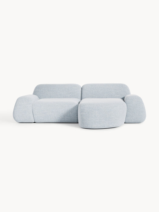 Modular Boucl Corner Sofa Wolke 3-seater