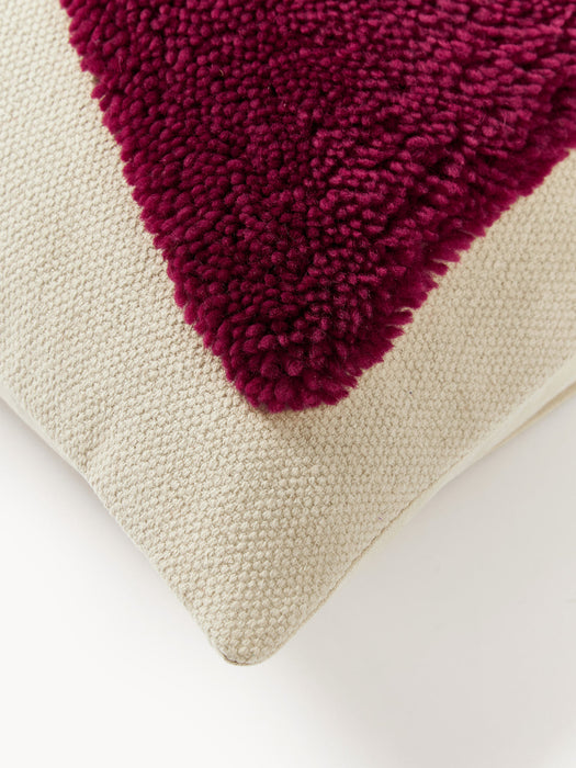 Flick Cushion Cover with Abstract Decoration