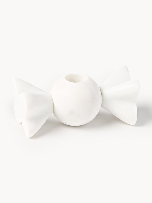 Lexy Marble Candle Holder, Set of 2