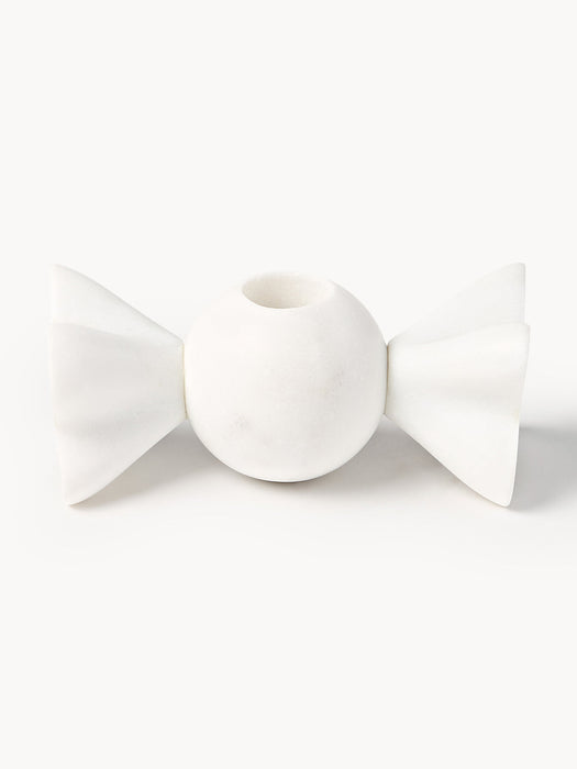 Lexy Marble Candle Holder, Set of 2