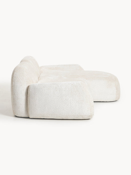 Wolke Modular Teddy Bouclé Corner Sofa (3-seater)