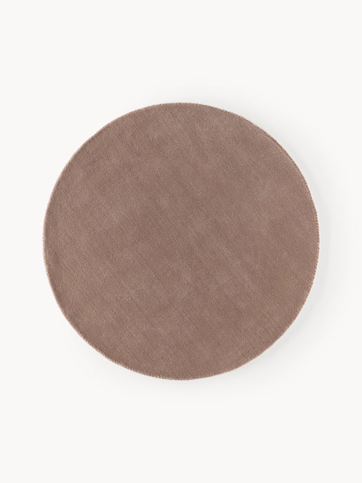 Round Hand-Tufted Wool Rug Zayne