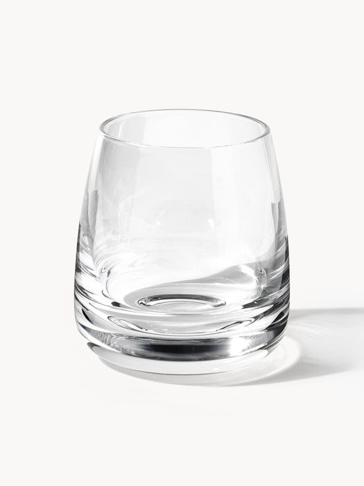 Mouth-Blown Decanter Pedro with Tumblers Set of 3
