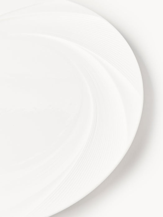 Porcelain Dinner Plates Adonis Set of 4