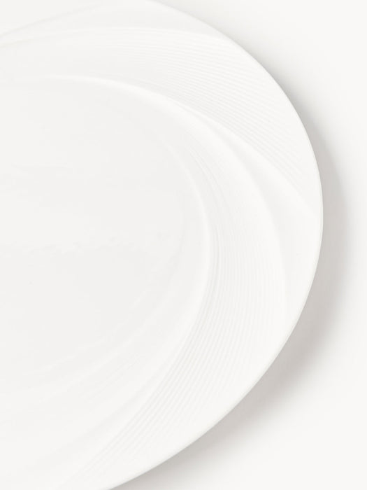 Adonis Porcelain Dinner Plates, Set of 4