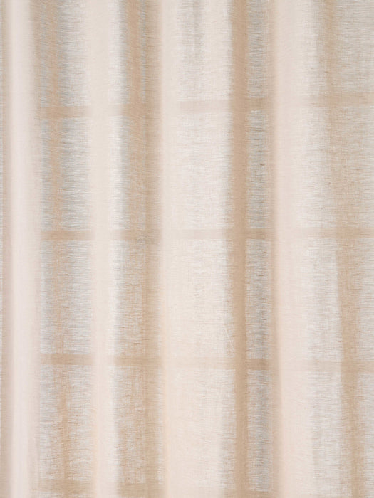 Sari Light-Filtering Multi-Band Curtains, Set of 2, W 140 cm