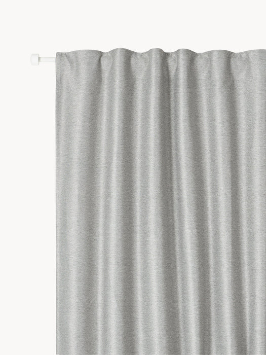 Asher Blackout Multi-Band Curtain, W 280 cm