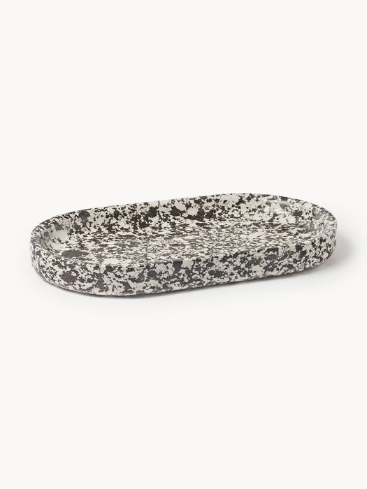 Elara Engineered Marble Serving Platter, W 38 cm