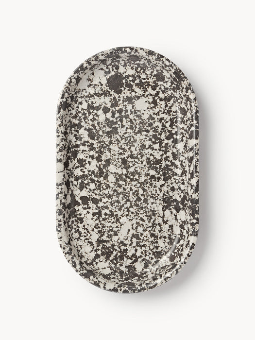 Elara Engineered Marble Serving Platter, W 38 cm