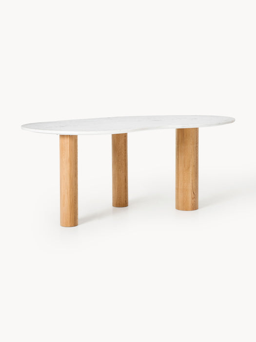 Organic-Shaped Marble Dining Table Naruto in various sizes