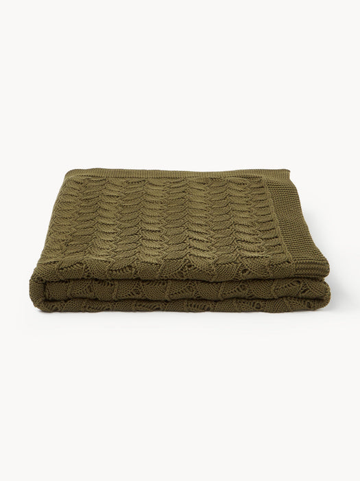 Vera Cotton Knitted Throw