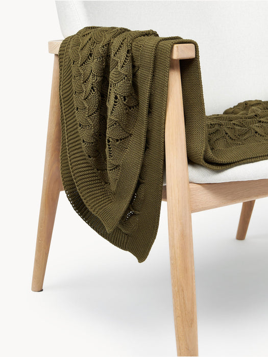 Vera Cotton Knitted Throw