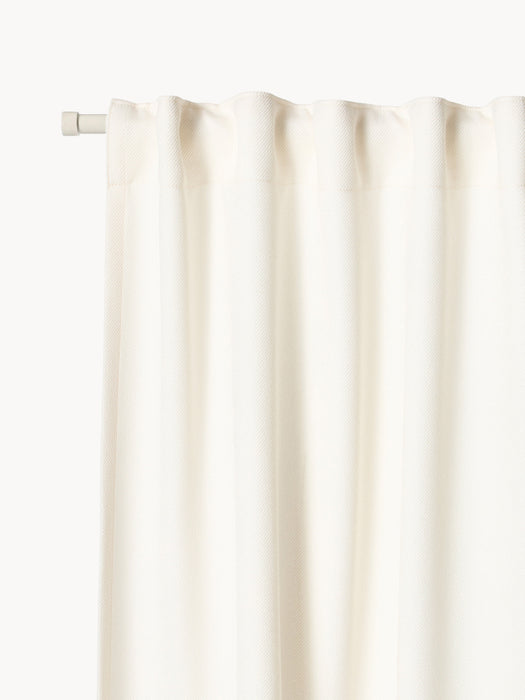 Opaque Multi-Band Curtains Joan Set of 2 W 140 cm
