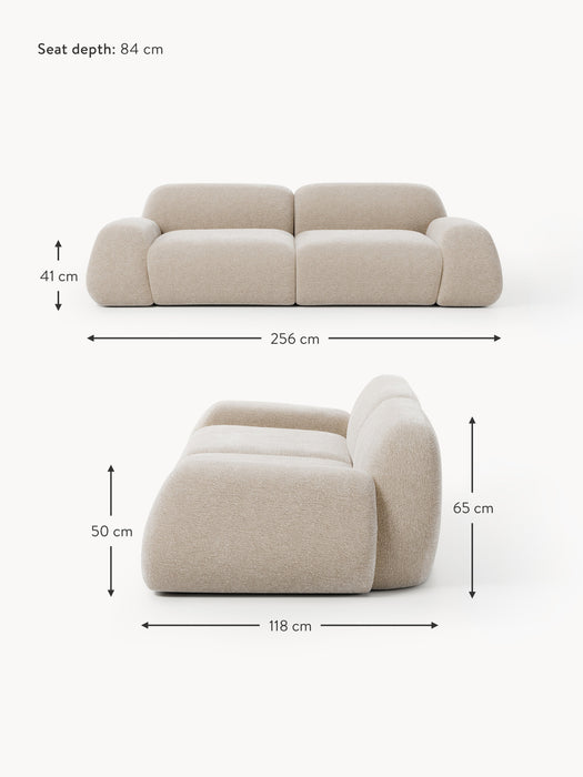 Modular Sofa Wolke 3-seater