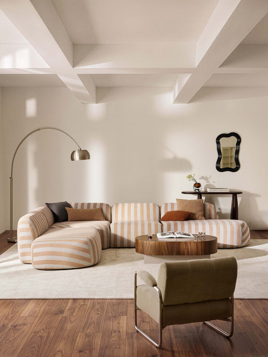 Wolke XL Modular Striped Corner Sofa