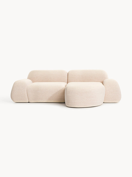 Wolke Modular Bouclé Corner Sofa (3-seater)