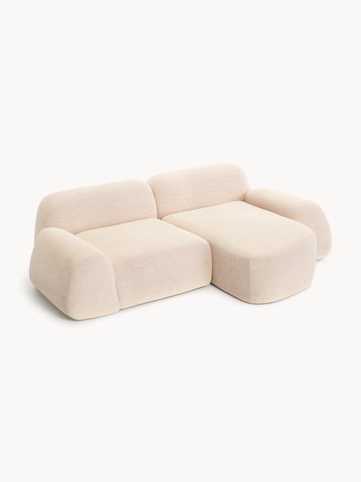 Wolke Modular Bouclé Corner Sofa (3-seater)