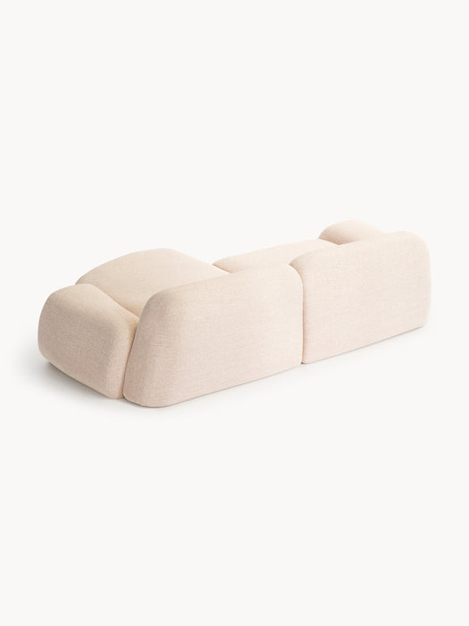 Wolke Modular Bouclé Corner Sofa (3-seater)