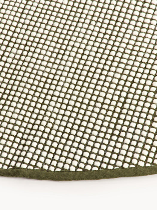 Amaro Round Hand-Woven Wool Rug