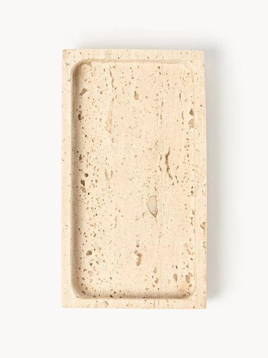 Travertine Soap Dish Susan