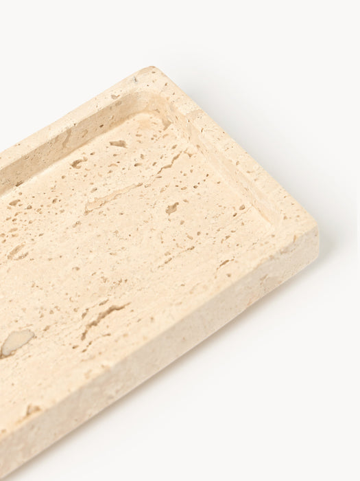 Travertine Soap Dish Susan