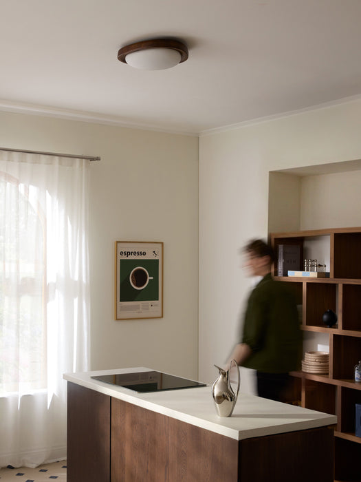 Ceiling Lamp Matthew with Ash Wood Frame
