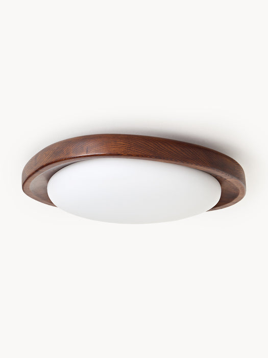 Ceiling Lamp Matthew with Ash Wood Frame