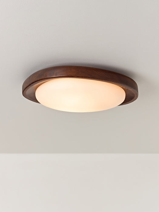Ceiling Lamp Matthew with Ash Wood Frame