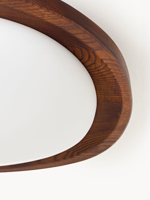 Ceiling Lamp Matthew with Ash Wood Frame